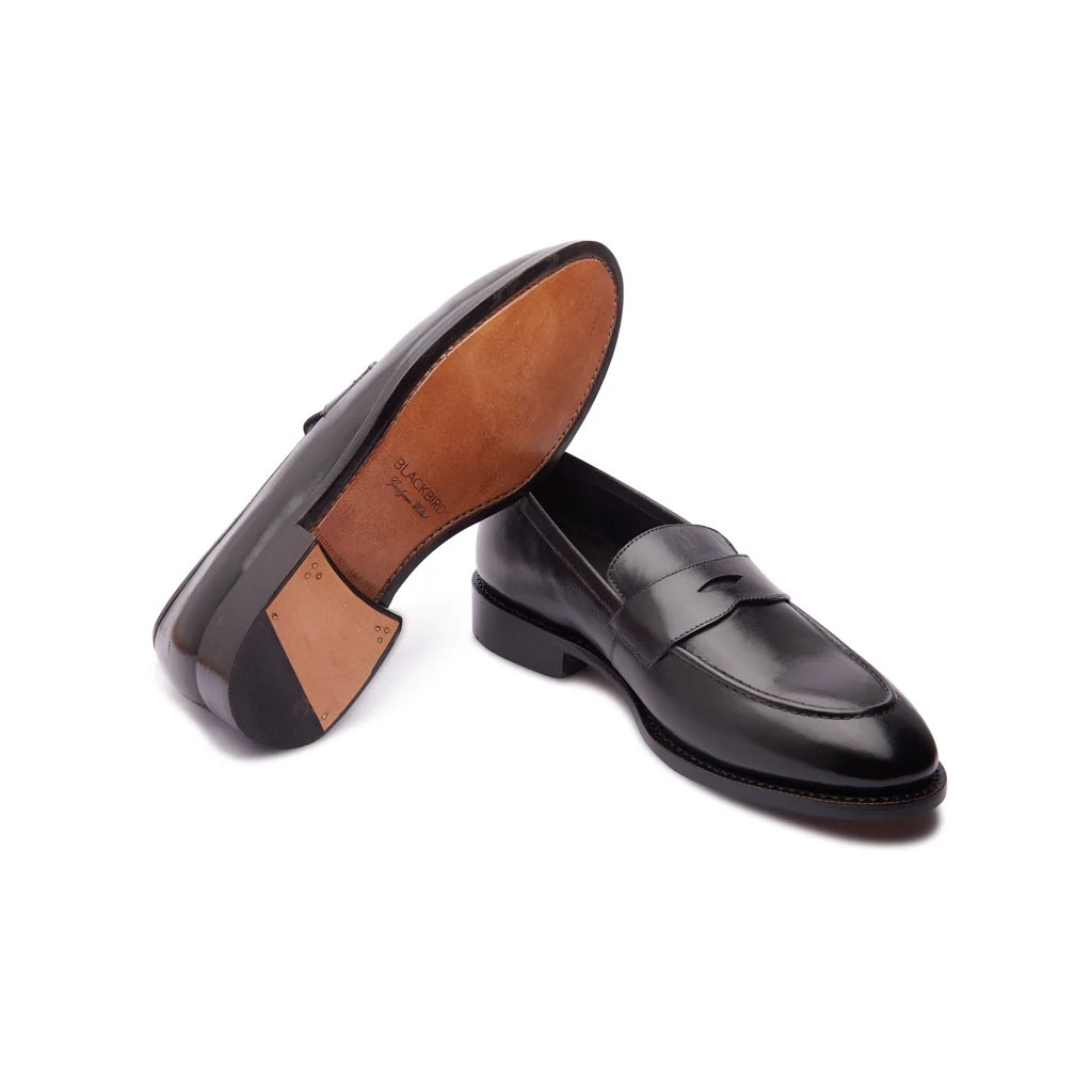 Aurus, Penny Loafer - Black | Hand Welted Classics Collection - Image 5