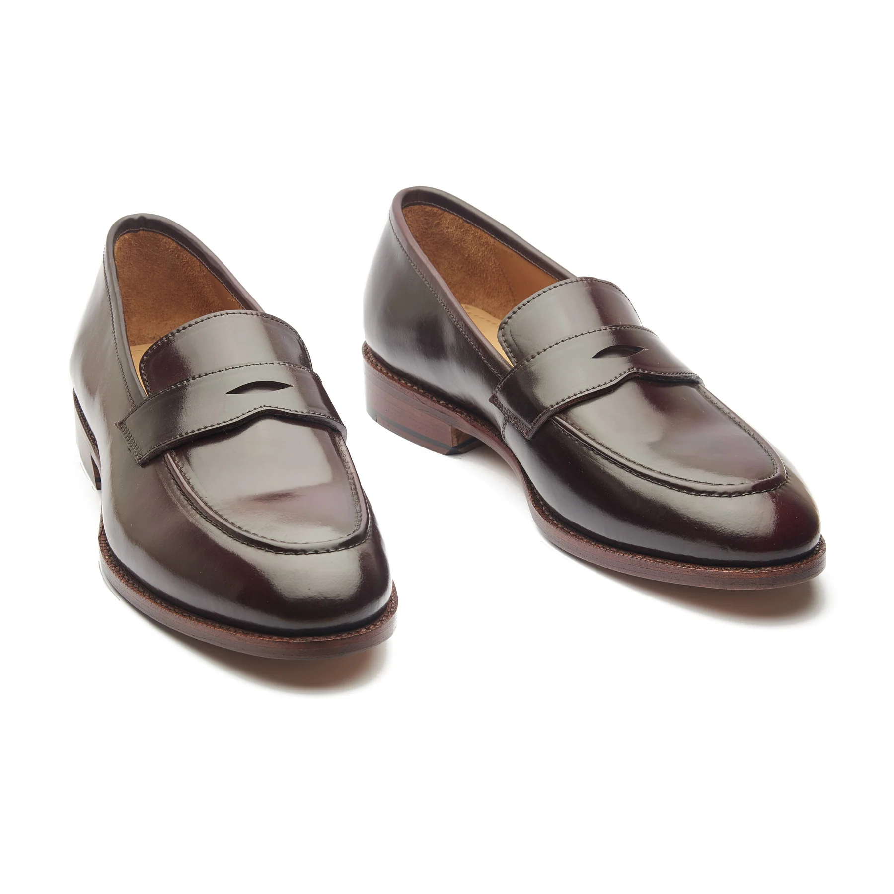 Aurus, Penny Loafer - Shell Cordovan Color#8 | Hand Welted Cordovan Series - Image 5