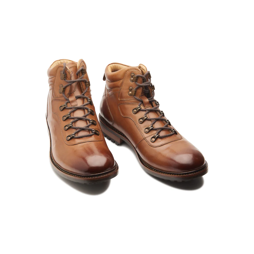 Bulwark, Trek Boot - Cognac | Hand Welted Stout Boots - Image 3