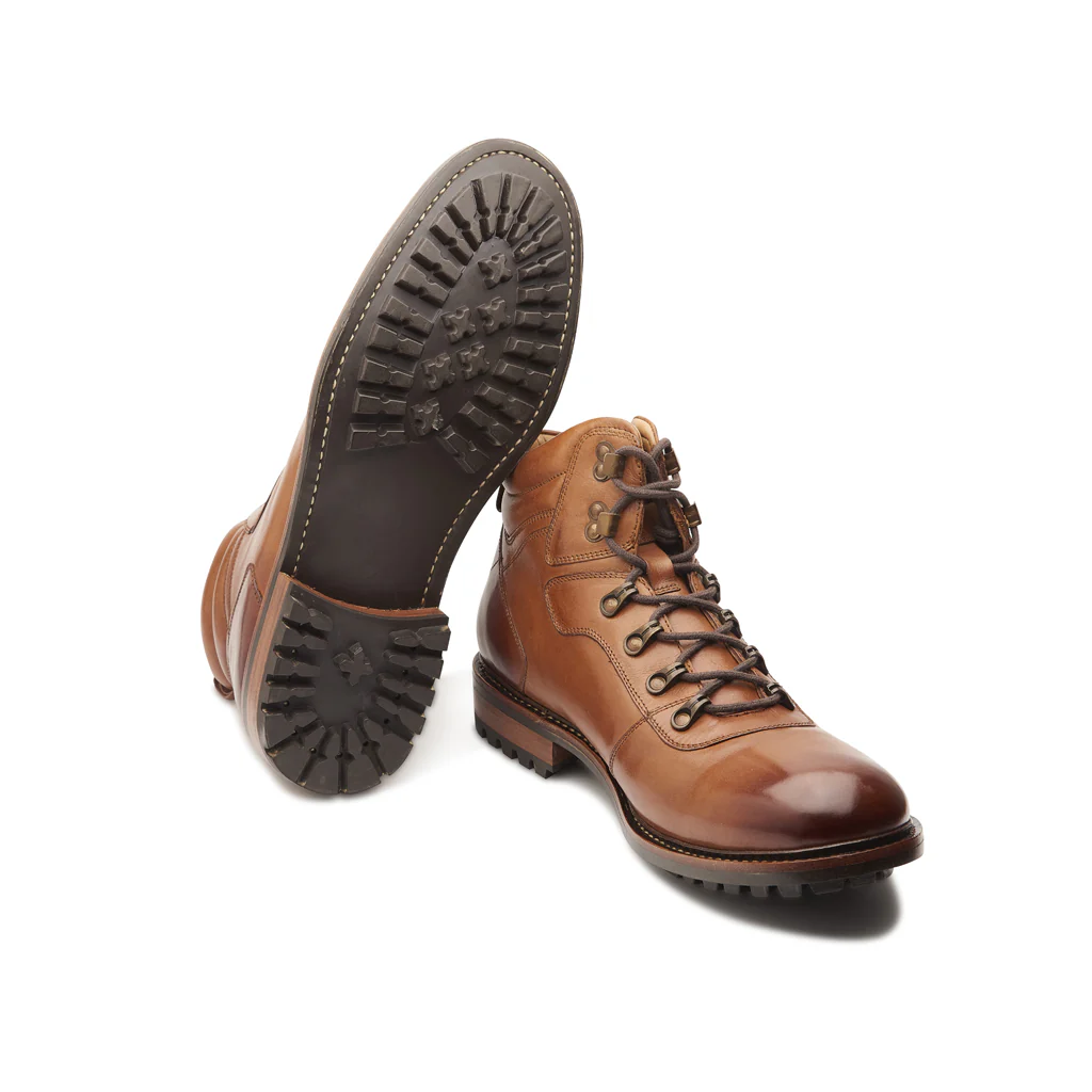 Bulwark, Trek Boot - Cognac | Hand Welted Stout Boots - Image 4