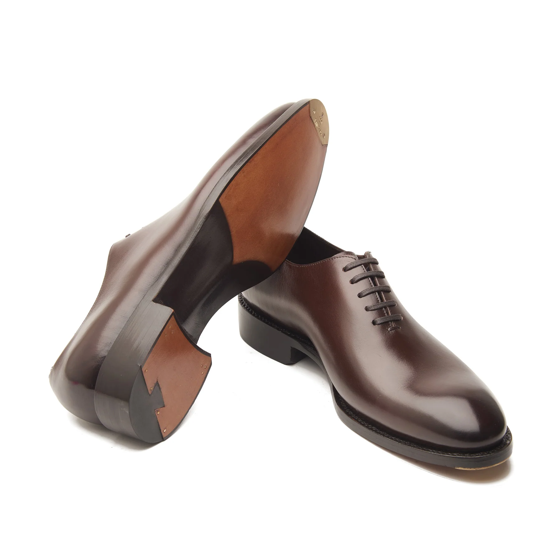 Constance, True Seamless Whole-Cut, Hand Welted - Espresso Aniline Calf - Image 7