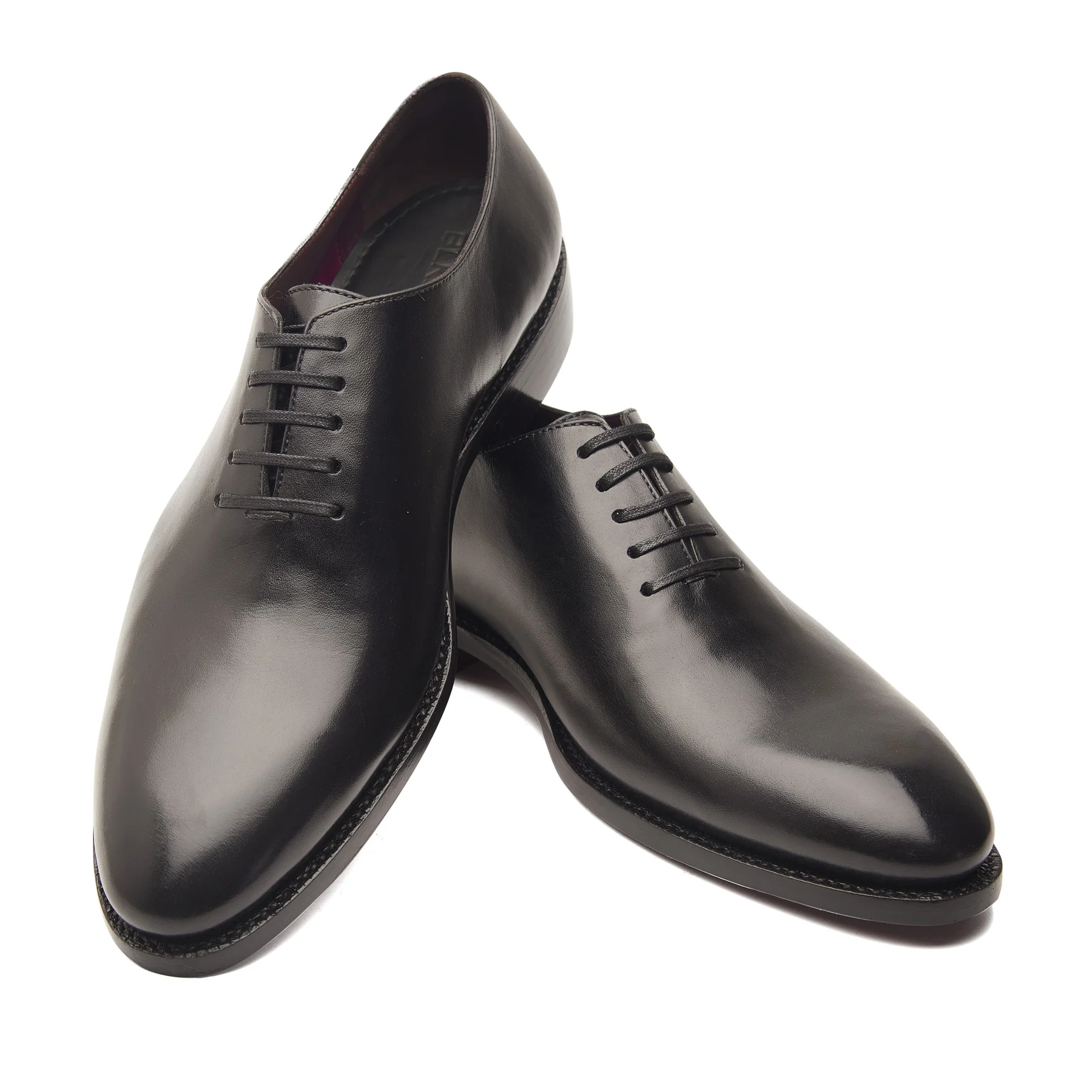 Constance-X, True Seamless Whole-Cut, Hand Welted - Black Aniline Calf - Image 6