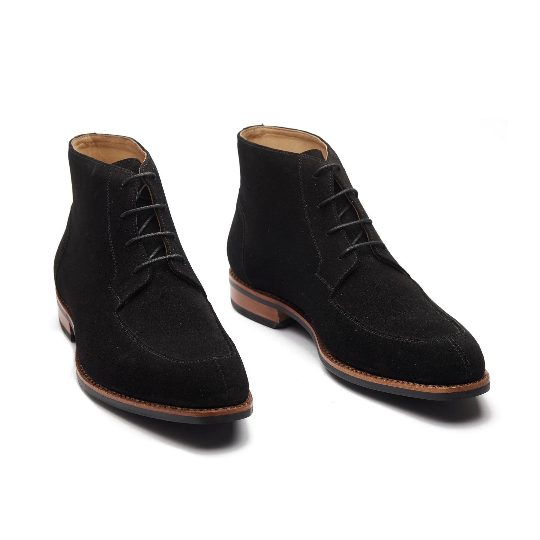 Earl, Chukka Boot - Black Repello Suede | Hand Welted Summer Classics - Image 4