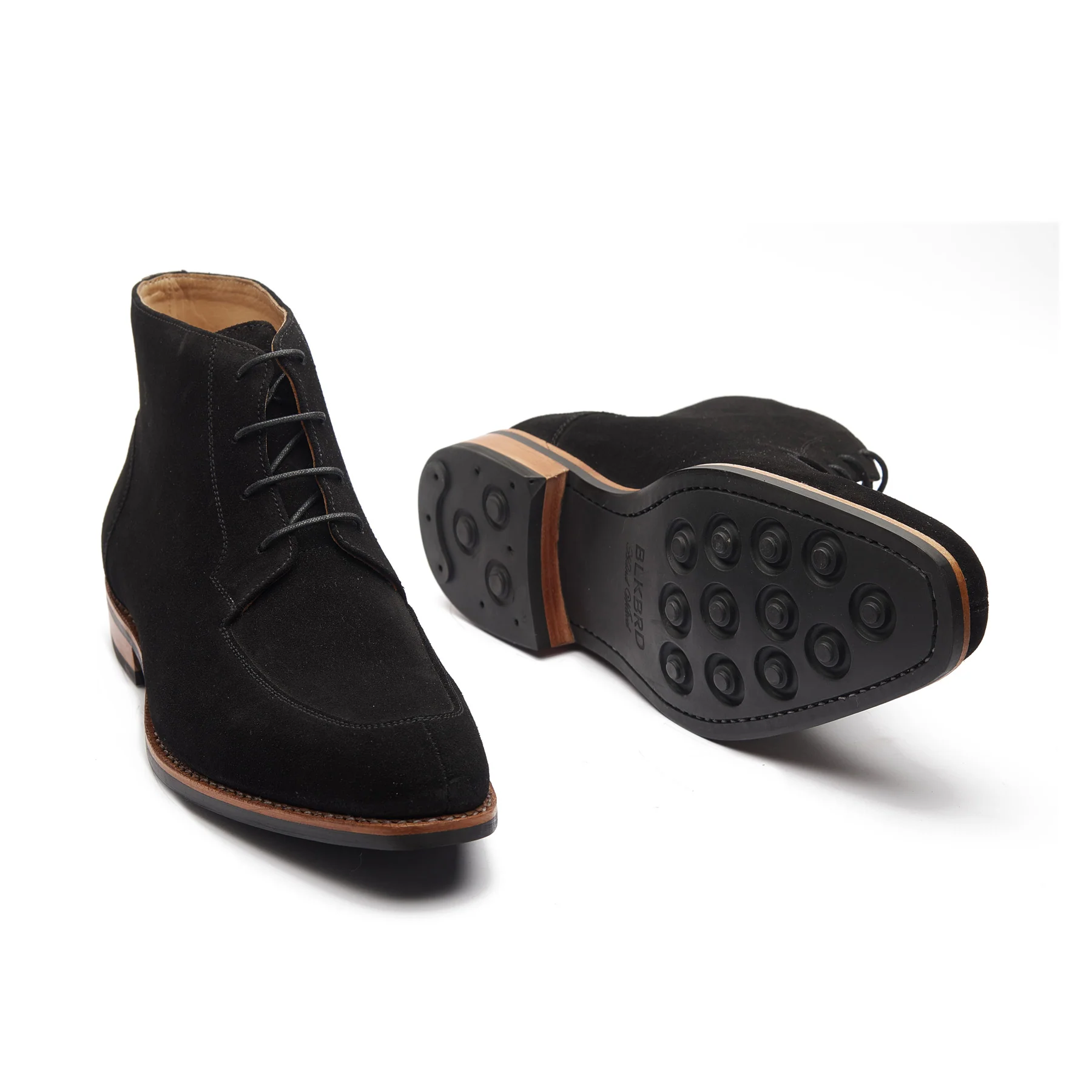 Earl, Chukka Boot - Black Repello Suede | Hand Welted Summer Classics - Image 5