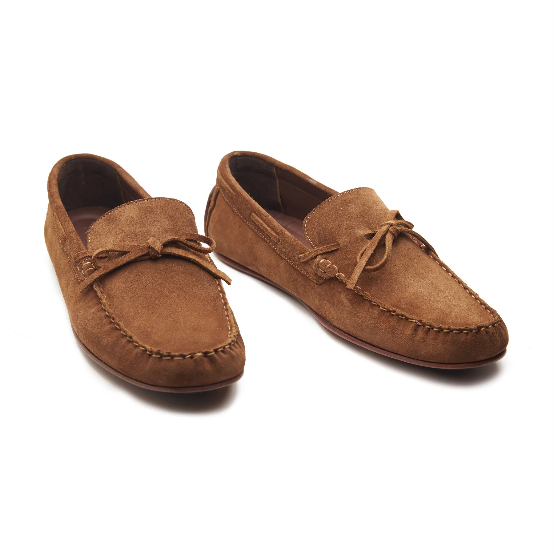 Edsel, Driving Shoes - Tan Suede | Blake Stitched | Summer Classics - Image 3
