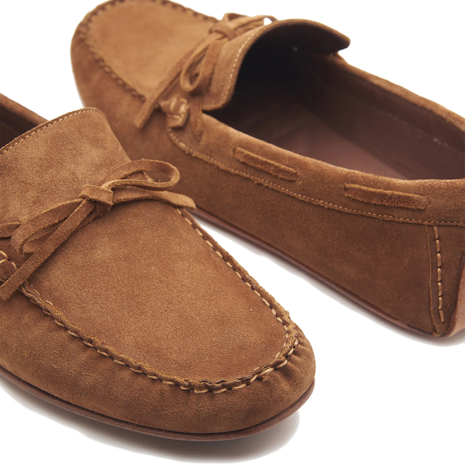 Edsel, Driving Shoes - Tan Suede | Blake Stitched | Summer Classics - Image 7