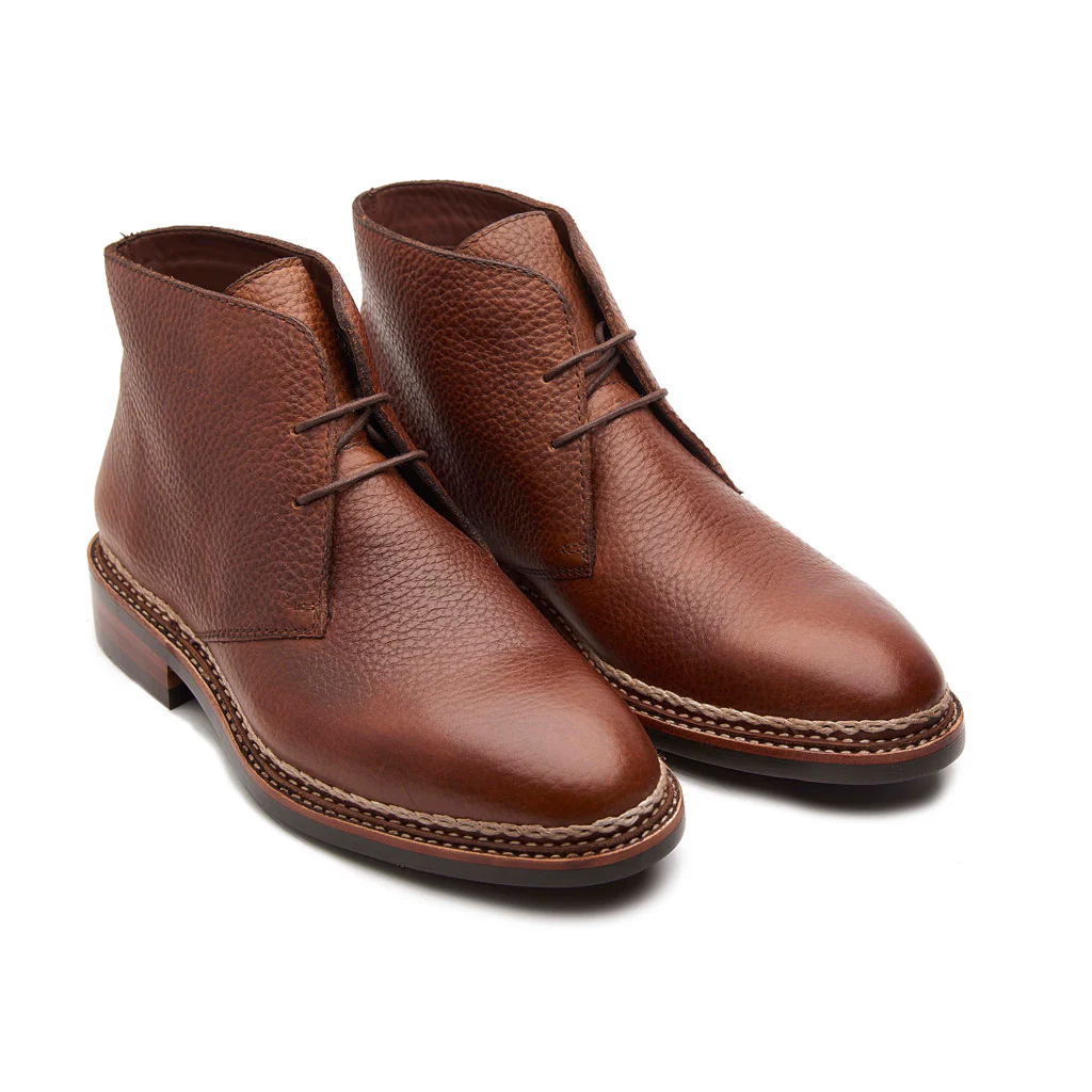 Fenrir-X, Chukka Boot - Chestnut Tan | Norwegian Construction | Stout Boots - Image 3