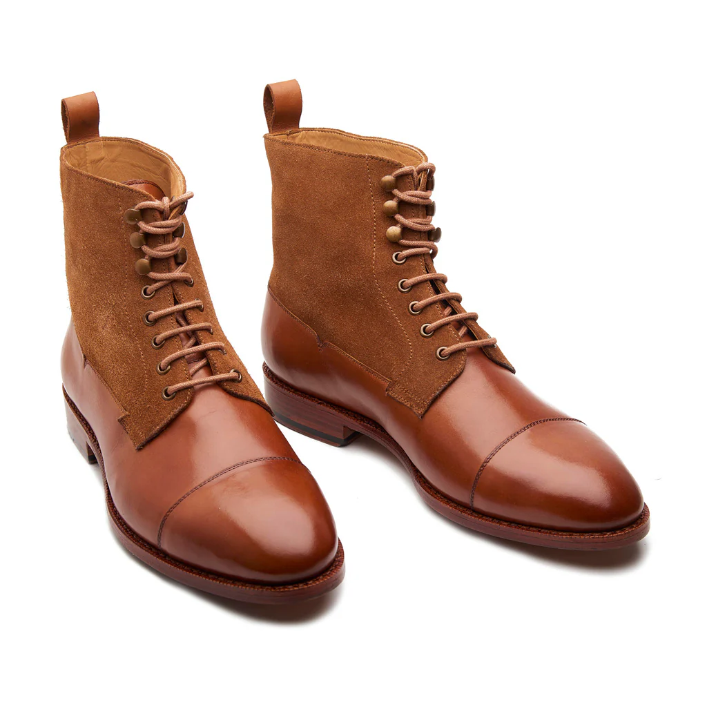 Fulbert, Captoe Derby Boot - British Tan | Hand Welted Classics Collection - Image 3
