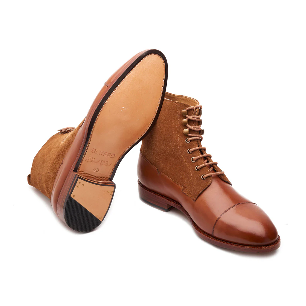 Fulbert, Captoe Derby Boot - British Tan | Hand Welted Classics Collection - Image 5