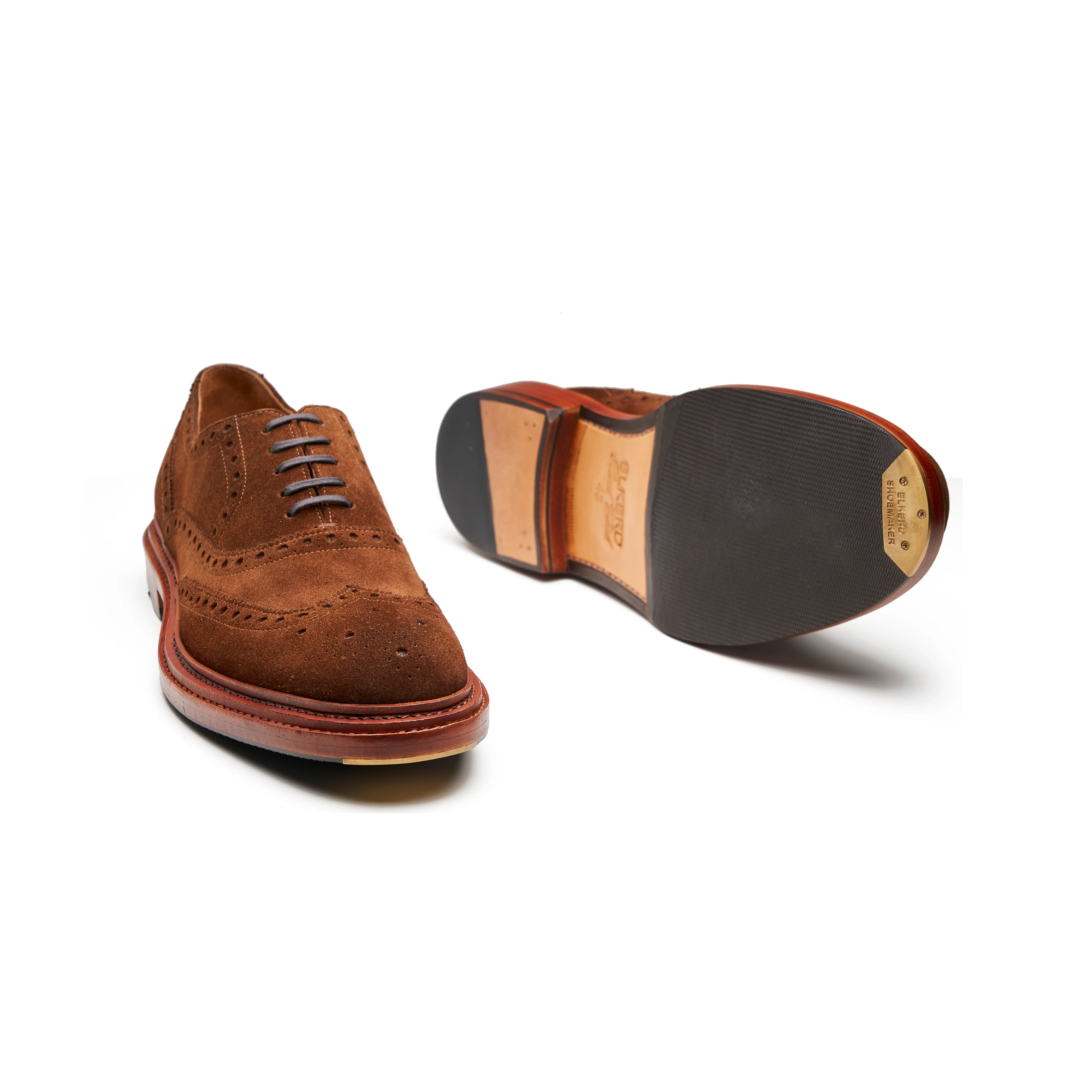 Griffin, Wingtip Oxford - Snuff Repello Suede | New Age - Image 3