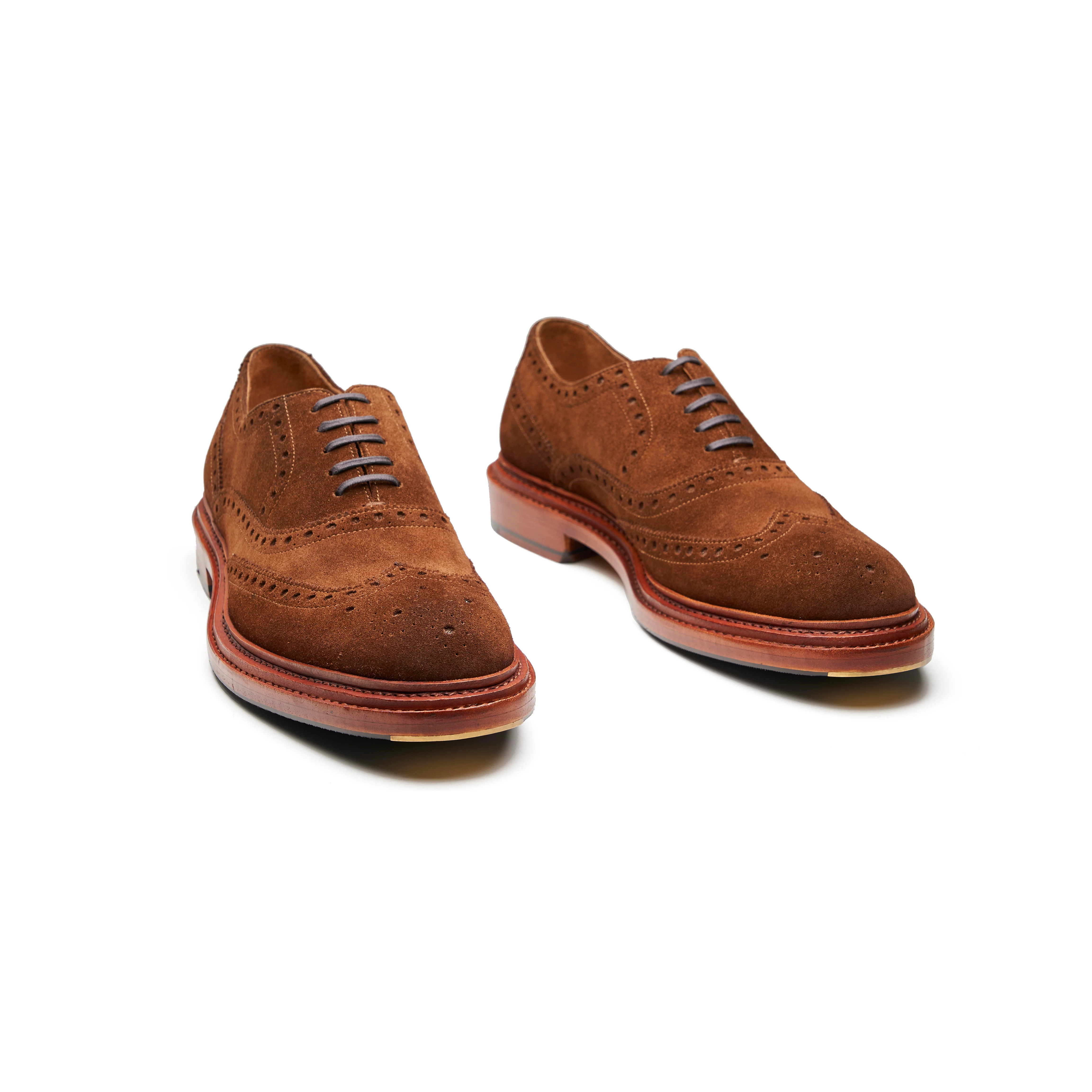 Griffin, Wingtip Oxford - Snuff Repello Suede | New Age - Image 4
