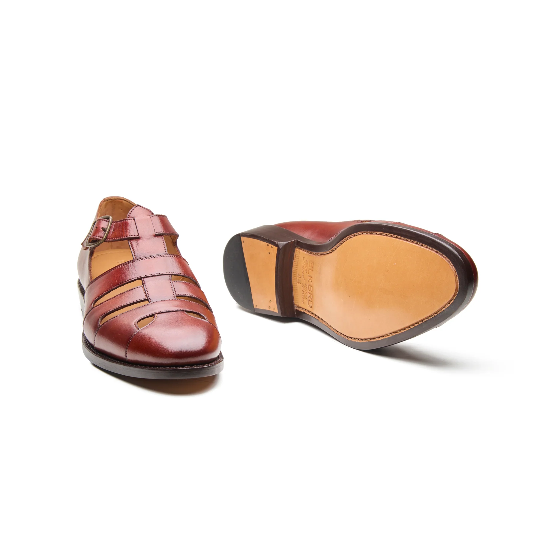 Gurkha, Closed-Toe Sandal - Chestnut | Rajputana Collection - Image 5