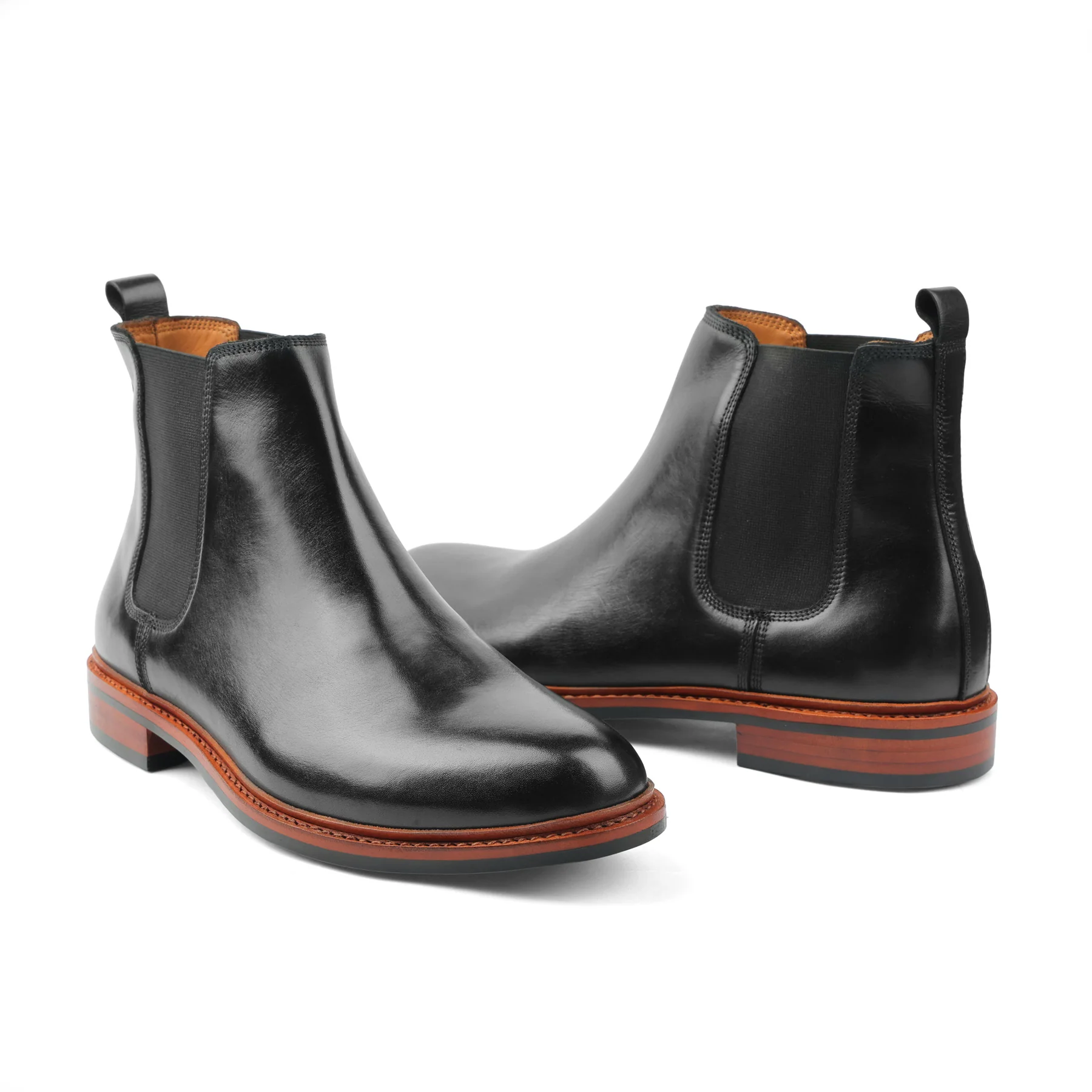 Harley, Chelsea Boot - Black Hidro Pullup | Hand Welted Boots 2.0 - Image 4