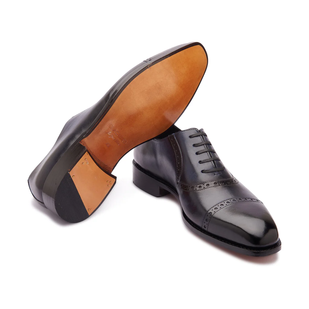 Horacio, Cap-toe Adelaide Oxford - Navy | Hand Welted Contemporary Classics - Image 5