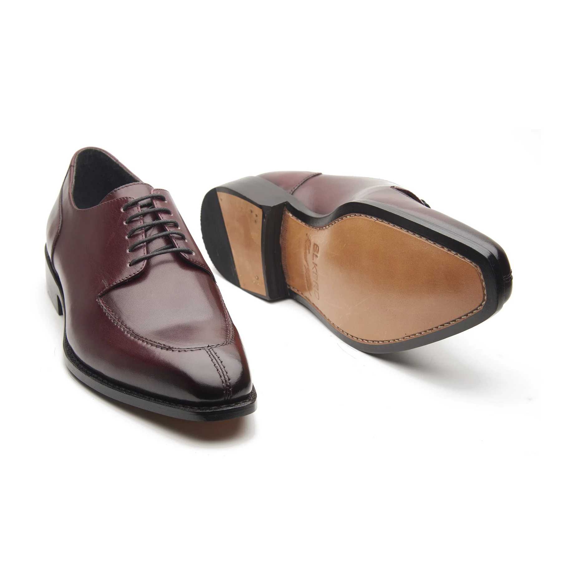 Ingrid, Split Toe Blucher Derby - Bordeaux | Hand Welted Classics Collection - Image 4