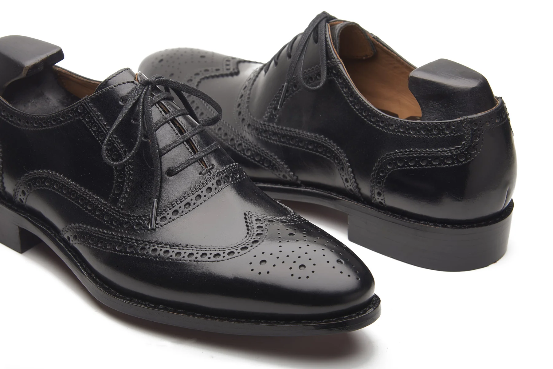 Marcell, Full Brogue Oxford - Black Box Calf | Classics - Image 3