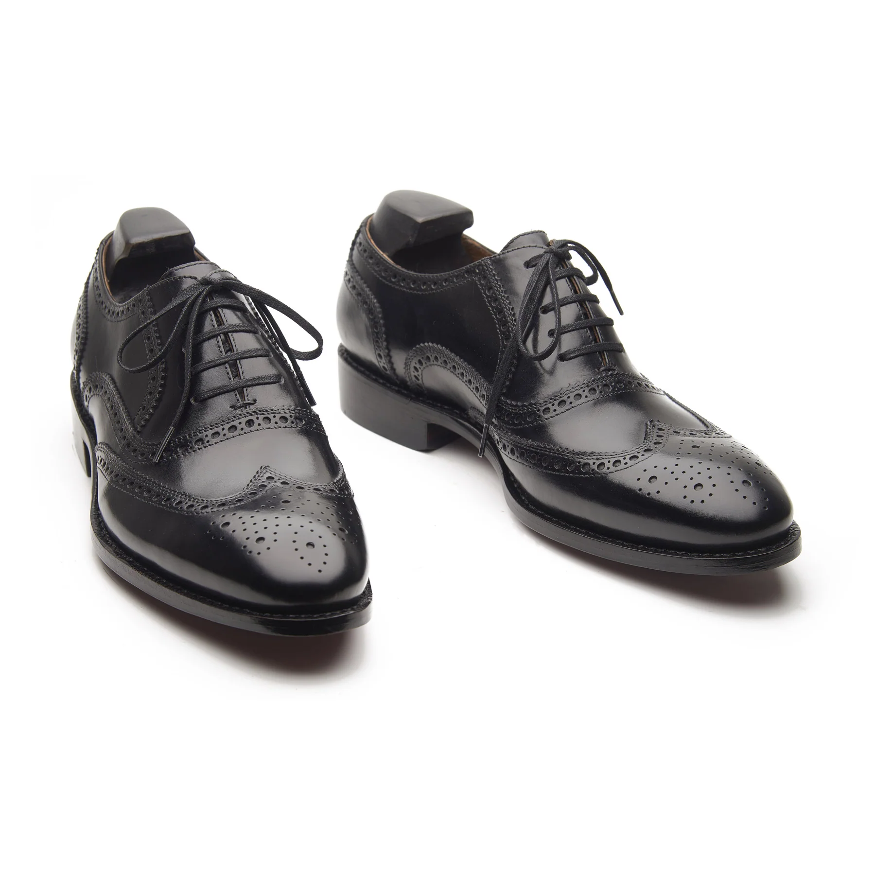 Marcell, Full Brogue Oxford - Black Box Calf | Classics - Image 4