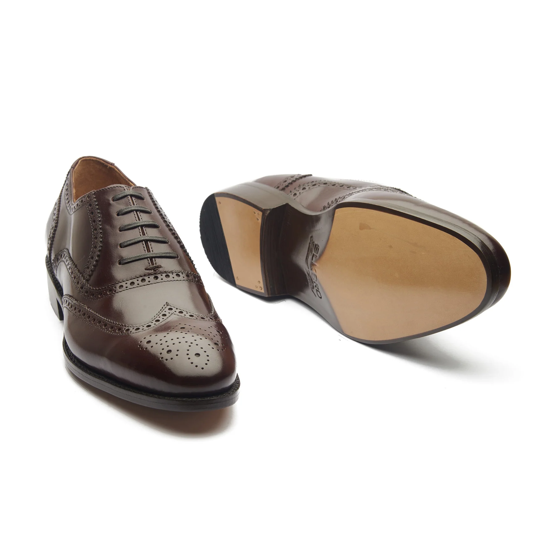 Marcell, Full Brogue Oxford - Rosewood Brown | Classics - Image 5