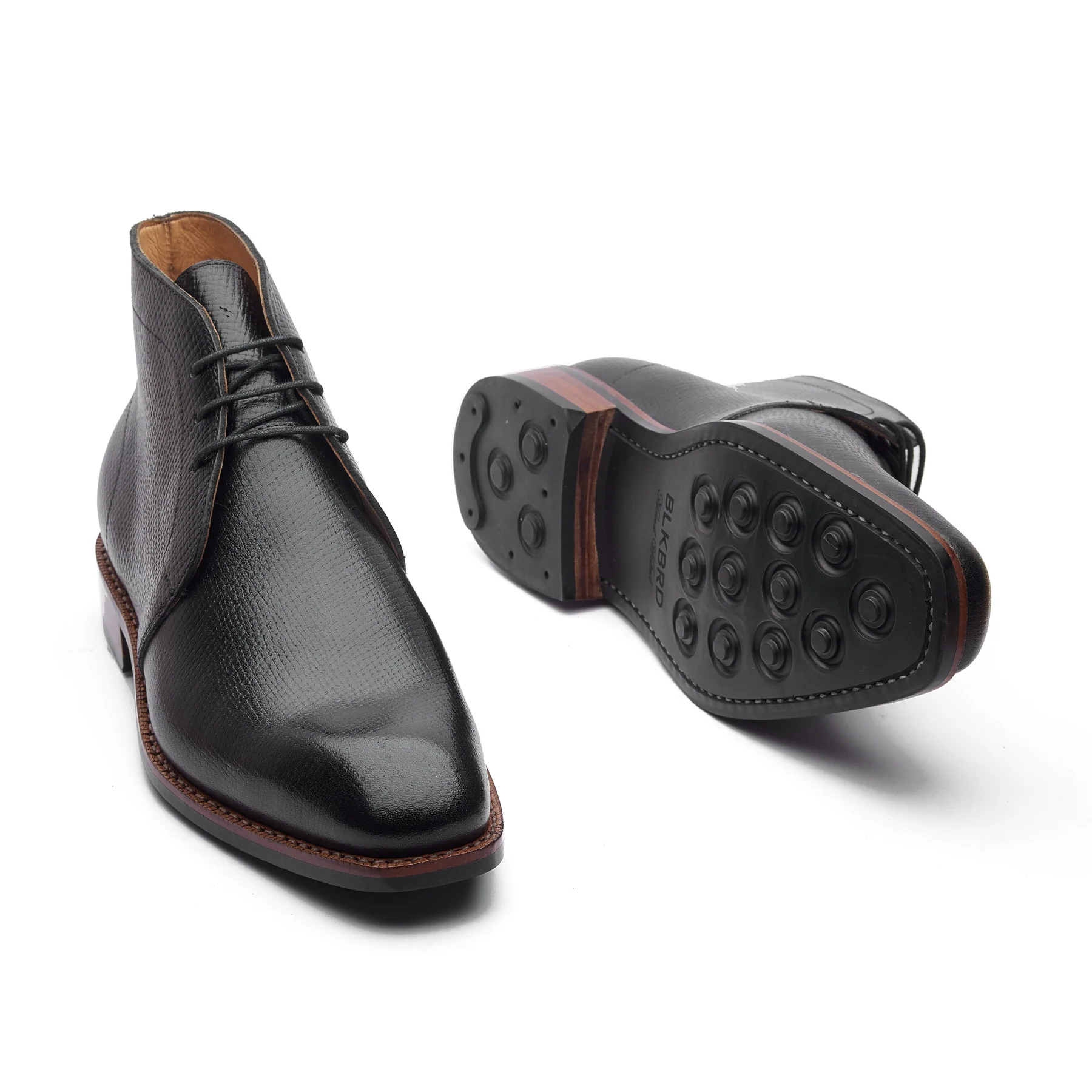 McClure, Chukka Boot - Black Hatch-grain | New Age - Image 5