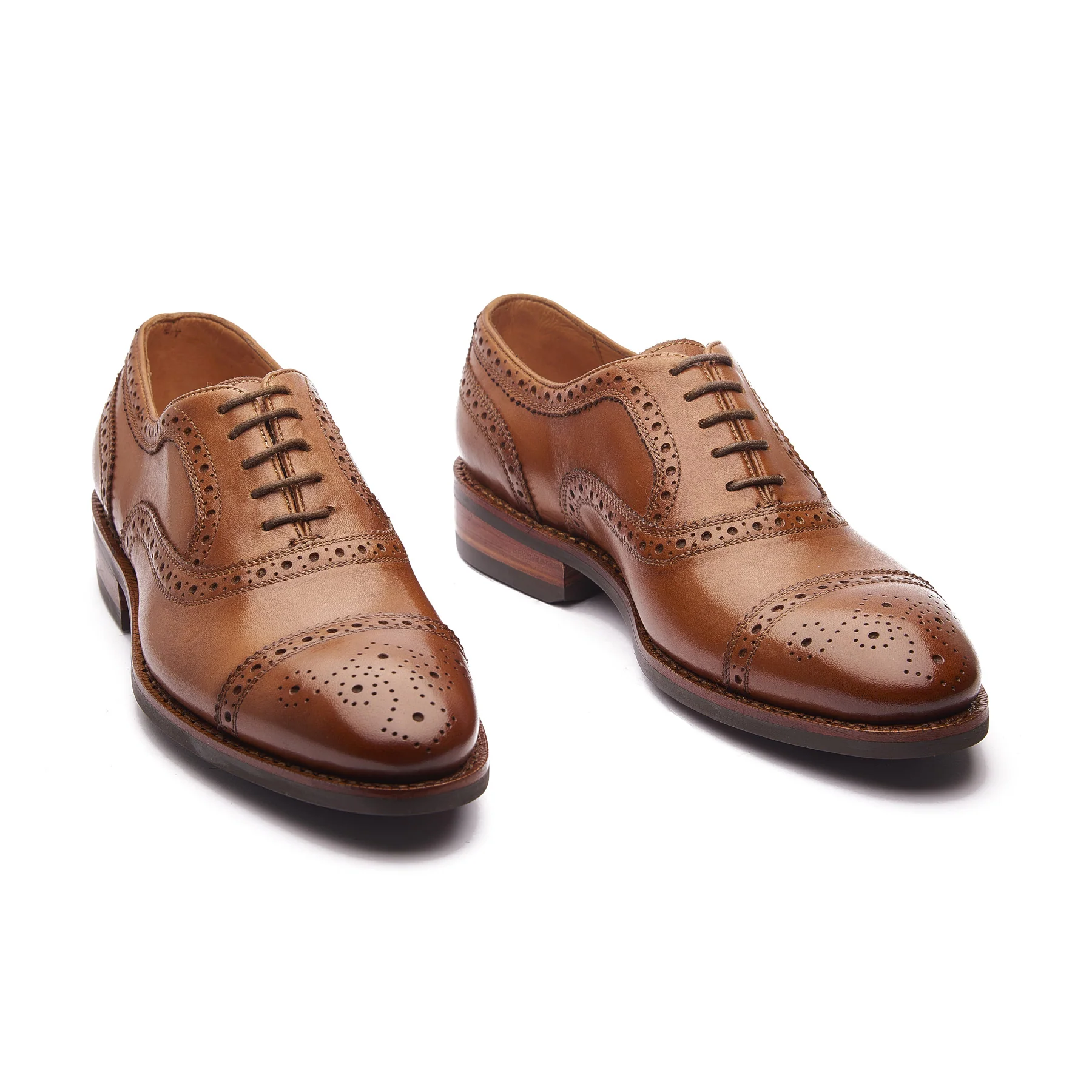 Nord, Quarter Brogue - Cognac | Hand Welted | Classics Collection - Image 3