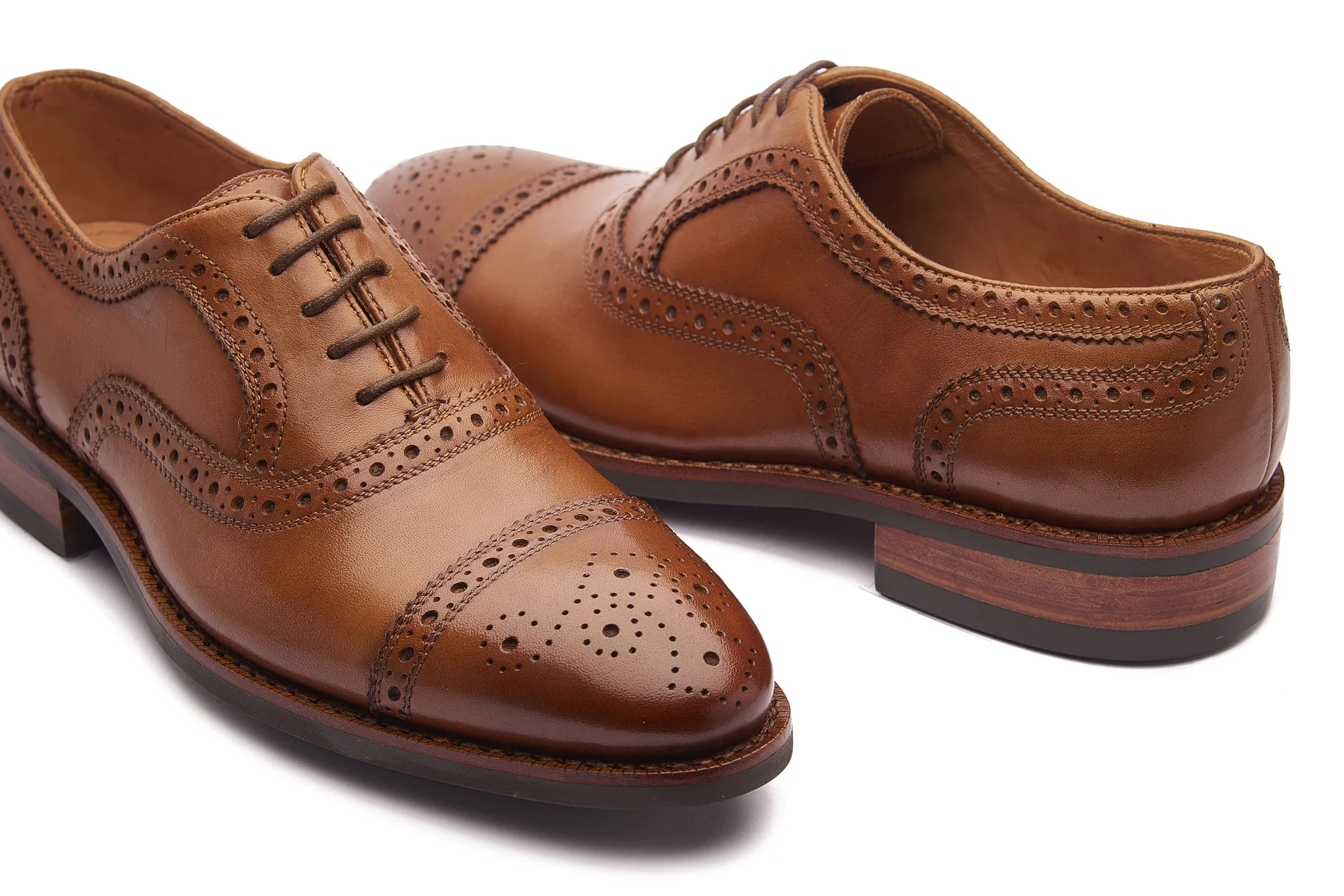 Nord, Quarter Brogue - Cognac | Hand Welted | Classics Collection - Image 6