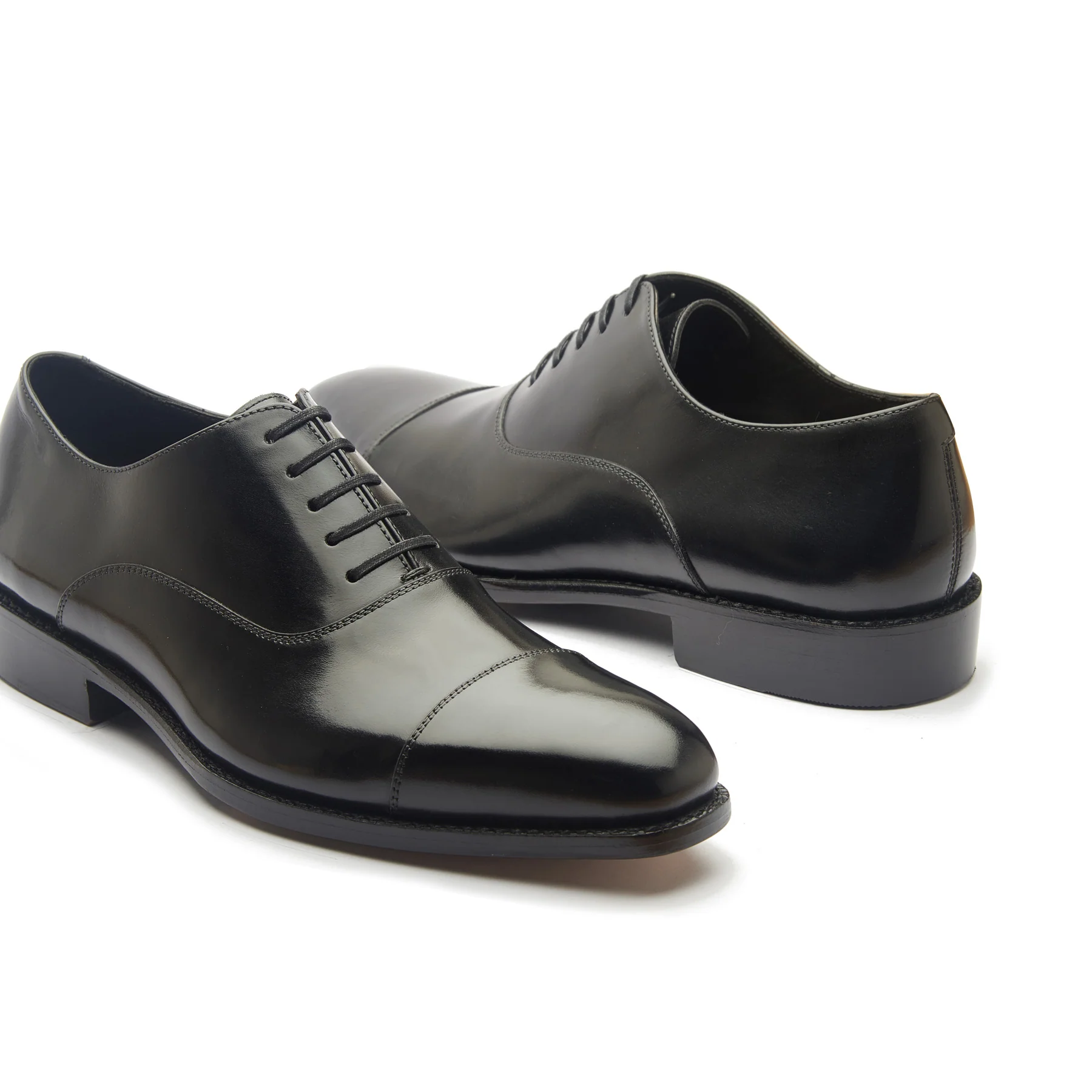 Oscar, Cap-toe Oxford -Black Aniline Calf | Classics - Image 3