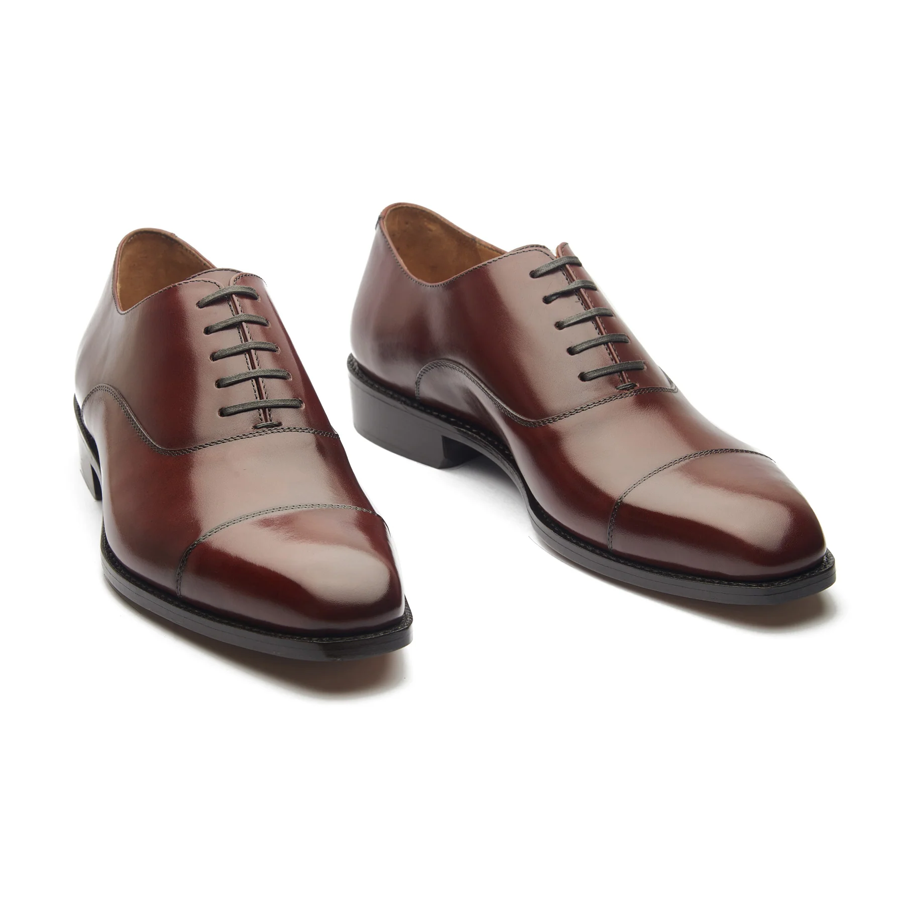 Oscar, Cap-toe Oxford - London Tan Aniline Calf | Classics - Image 5