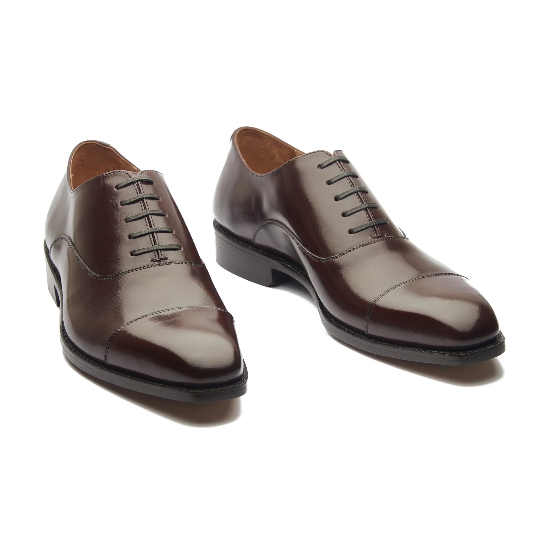 Oscar, Cap-toe Oxford - Rosewood Brown Aniline Calf | Classics - Image 5