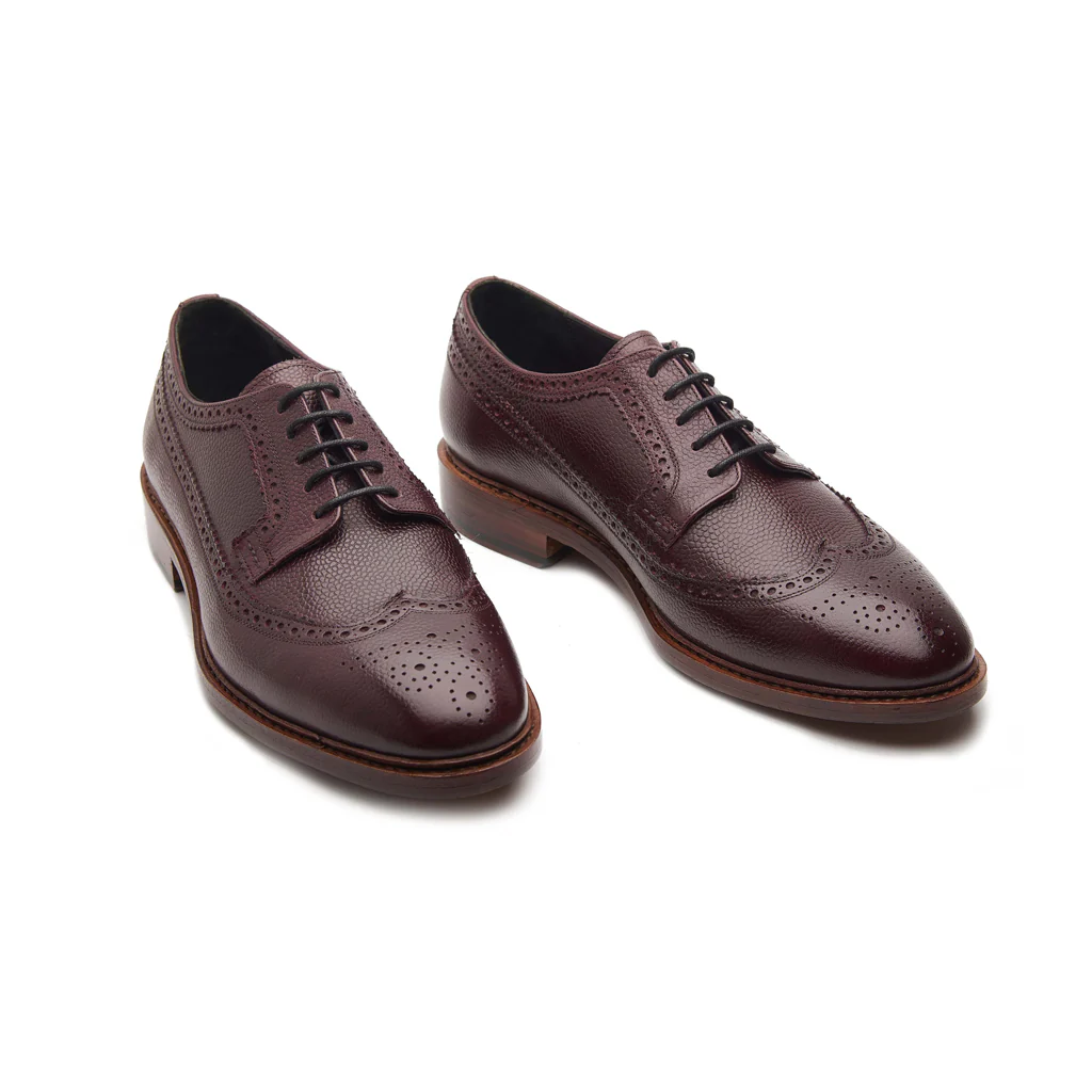 Raife, Longwing Blucher - Bordeaux Scotch Grain | Contemporary Classics - Image 3