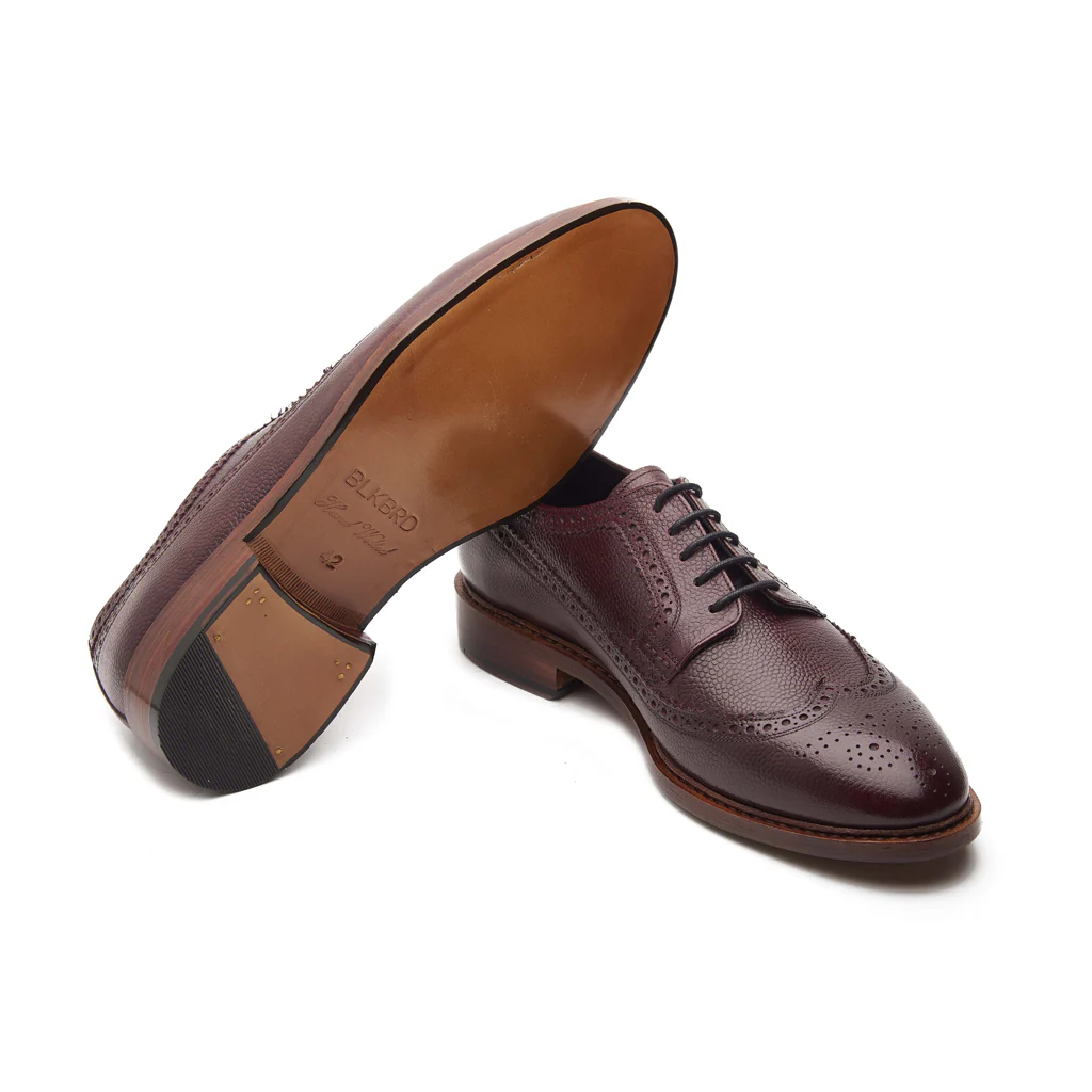 Raife, Longwing Blucher - Bordeaux Scotch Grain | Contemporary Classics - Image 4