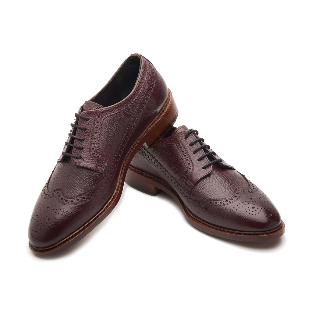 Raife, Longwing Blucher - Bordeaux Scotch Grain | Contemporary Classics - Image 5