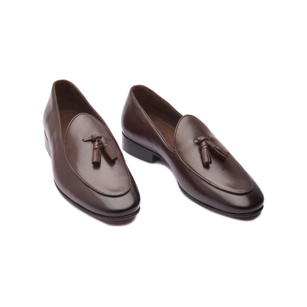 René, Tassel Loafer - Brown | Blake Stitched | Classics Collection - Image 3