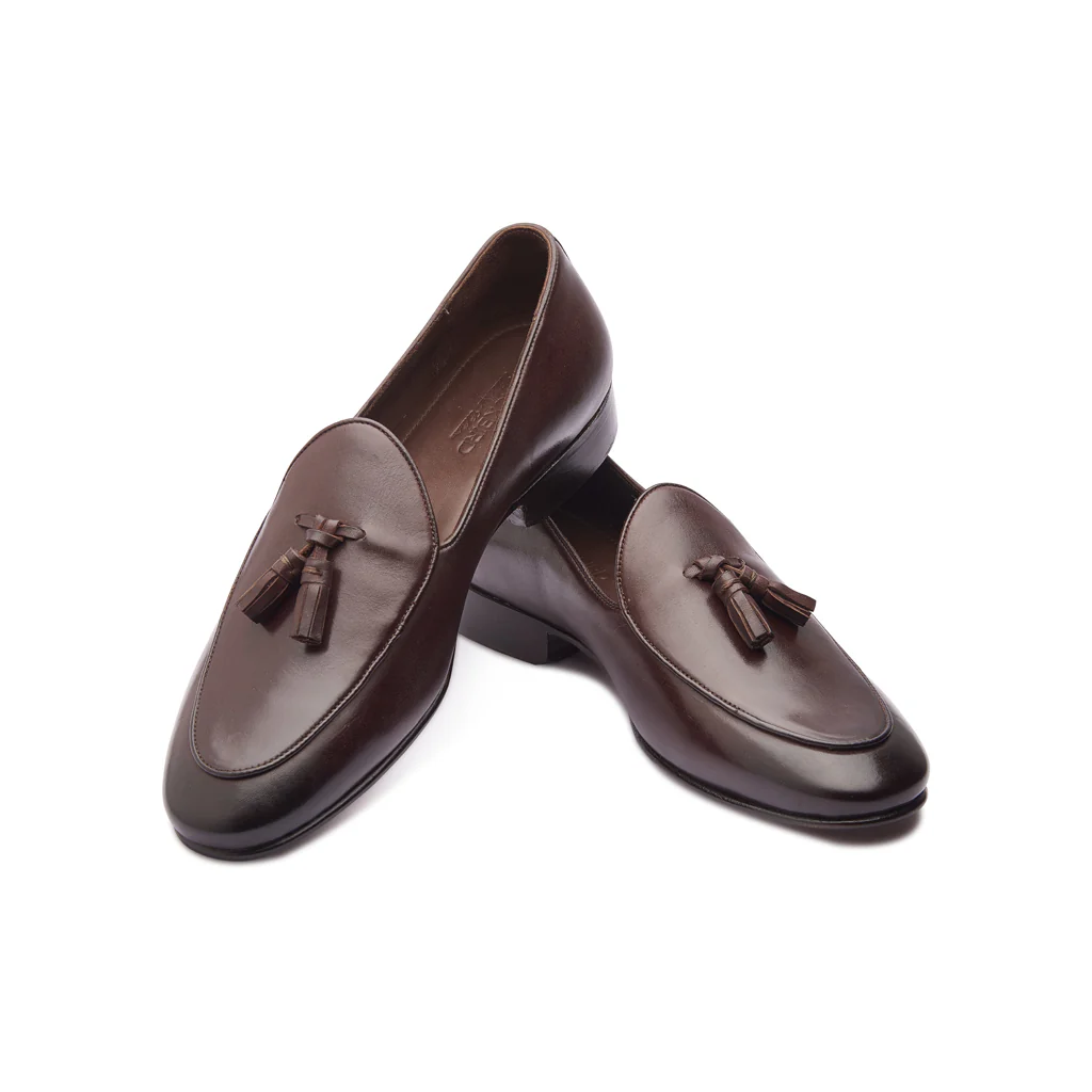 René, Tassel Loafer - Brown | Blake Stitched | Classics Collection - Image 4