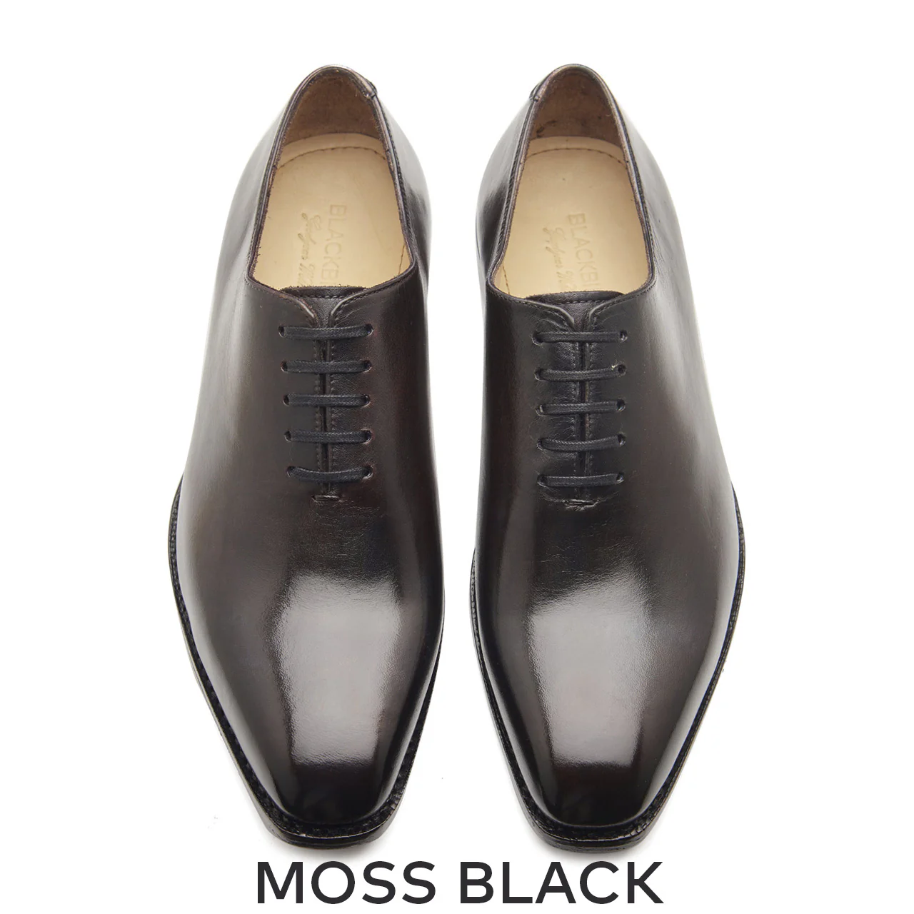 Romanoff, Whole-cut Oxford - Afterdark Blue | Hand Welted | Patina Collection - Image 10