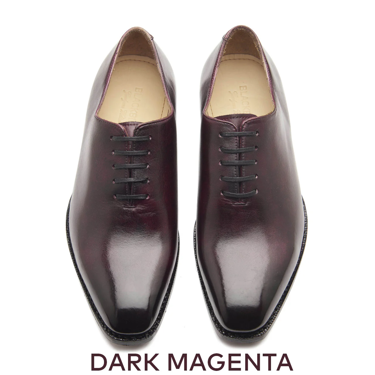 Romanoff, Whole-cut Oxford - Afterdark Blue | Hand Welted | Patina Collection - Image 7