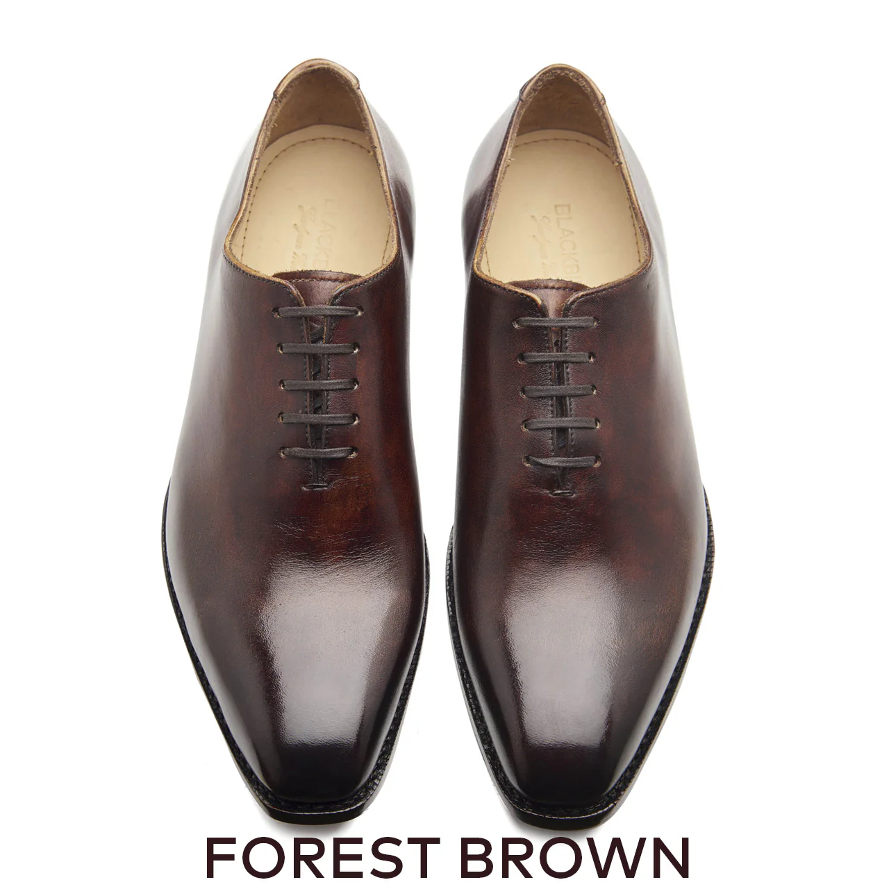 Romanoff, Whole-cut Oxford - Afterdark Blue | Hand Welted | Patina Collection - Image 8