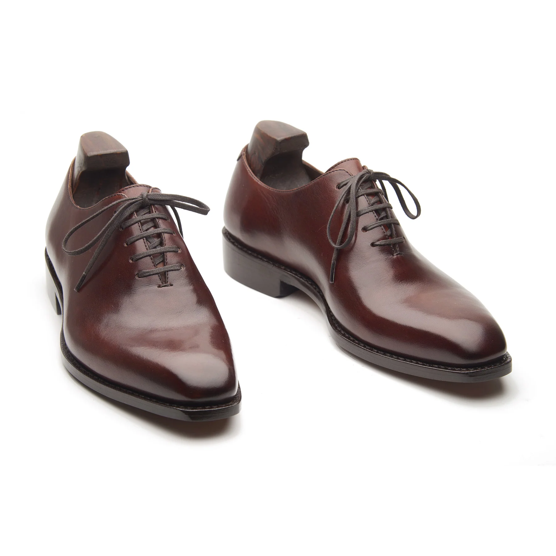 Romanoff, Whole-cut Oxford - Cocoa Brown | Hand-welted | Classics Collection - Image 3