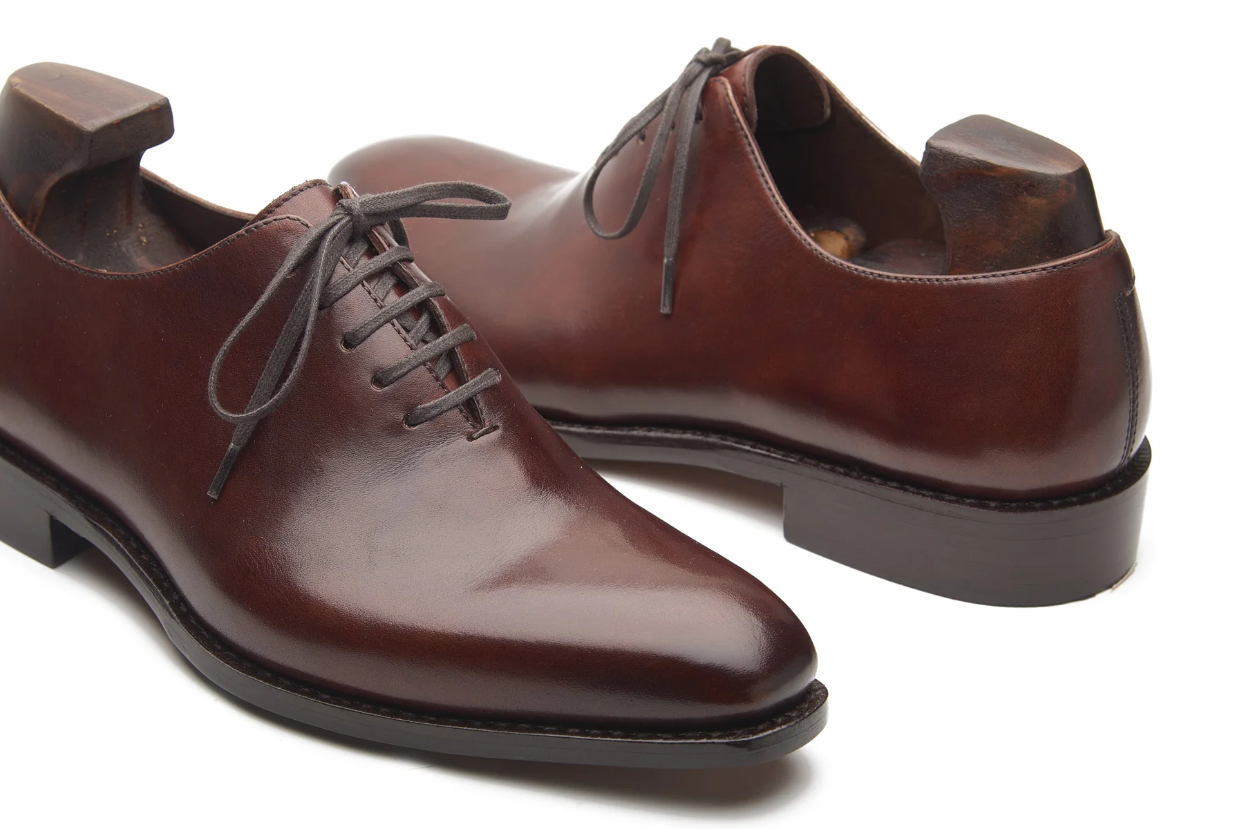 Romanoff, Whole-cut Oxford - Cocoa Brown | Hand-welted | Classics Collection - Image 5