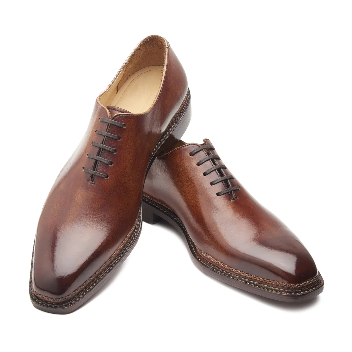 Romanoff-X, Whole-cut Oxford - Antique Tan | Novegese Stitch | Contemporary Classics - Image 3