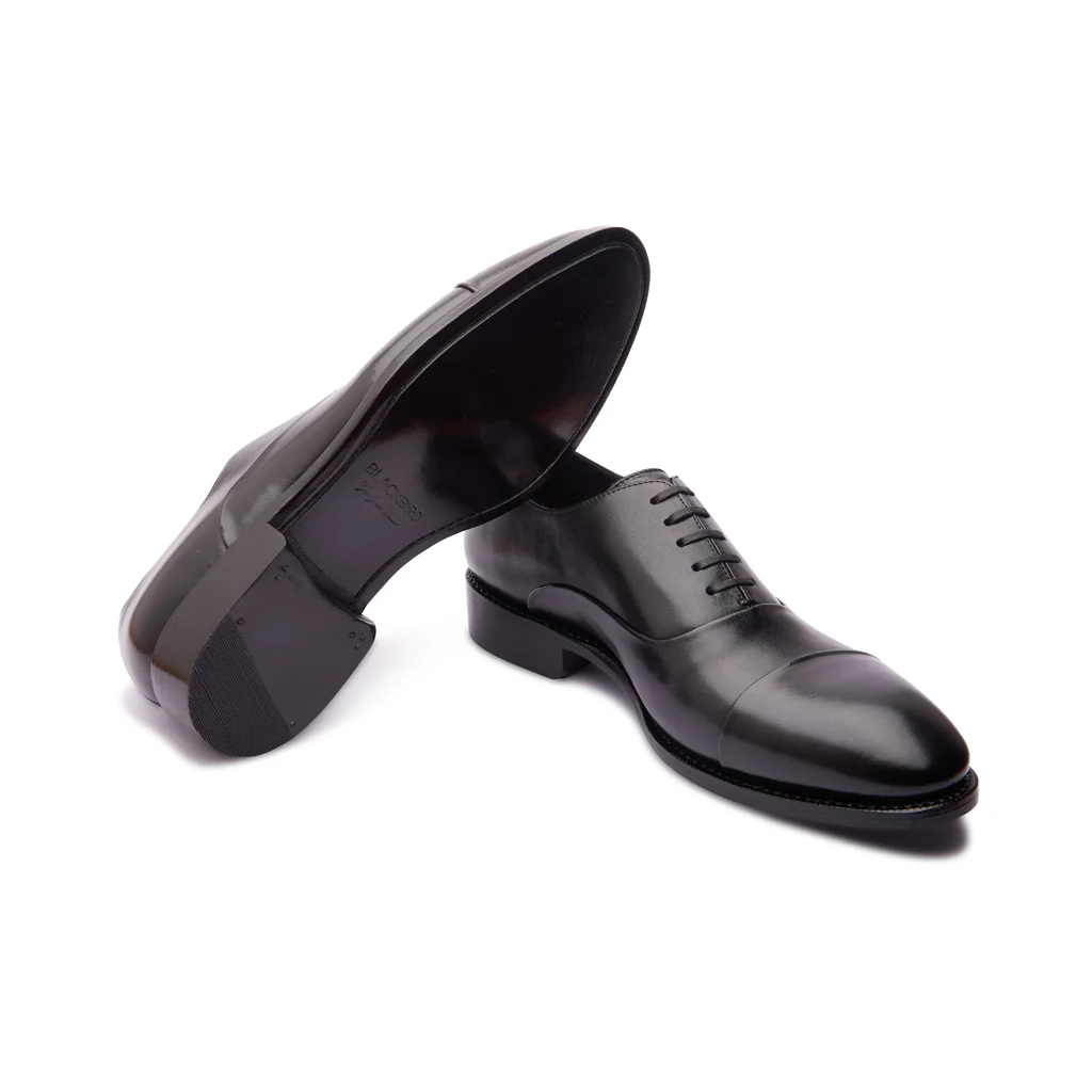 Romero, Cap-toe Oxford - Black | Hand Welted | Classics Collection - Image 5