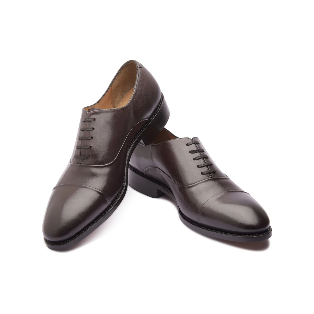 Romero, Cap-toe Oxford - Brown | Hand Welted | Classics Collection - Image 4