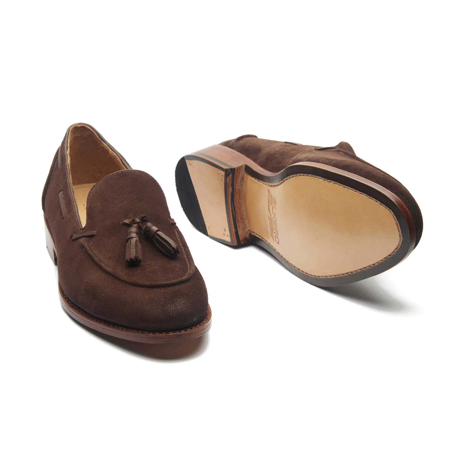 Royce, Tassel Loafer - Brown Reverse Calf Suede | Summer Classics - Image 5