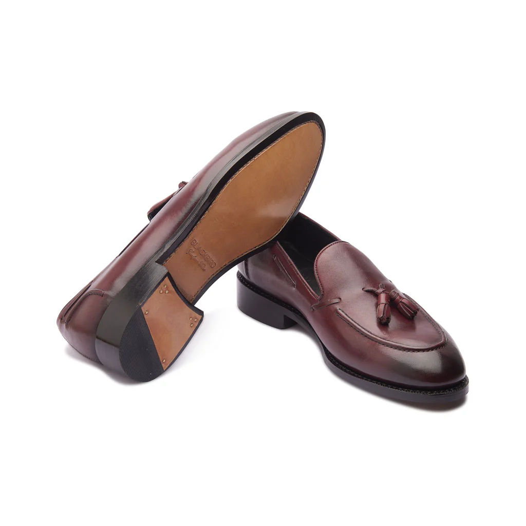 Royce, Tassel Loafer - Bordeaux | Hand Welted | Contemporary Classics - Image 5
