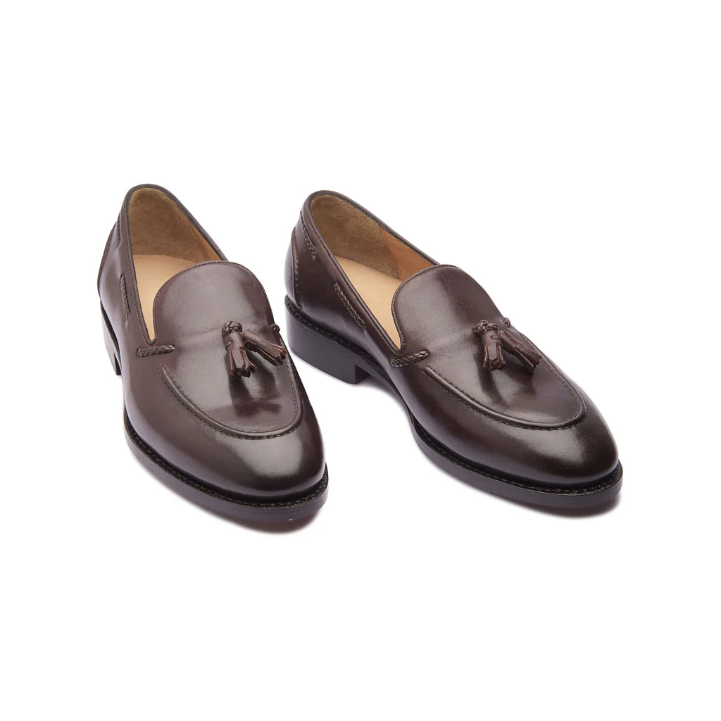 Royce, Tassel Loafer - Brown | Hand Welted | Classics Collection - Image 3