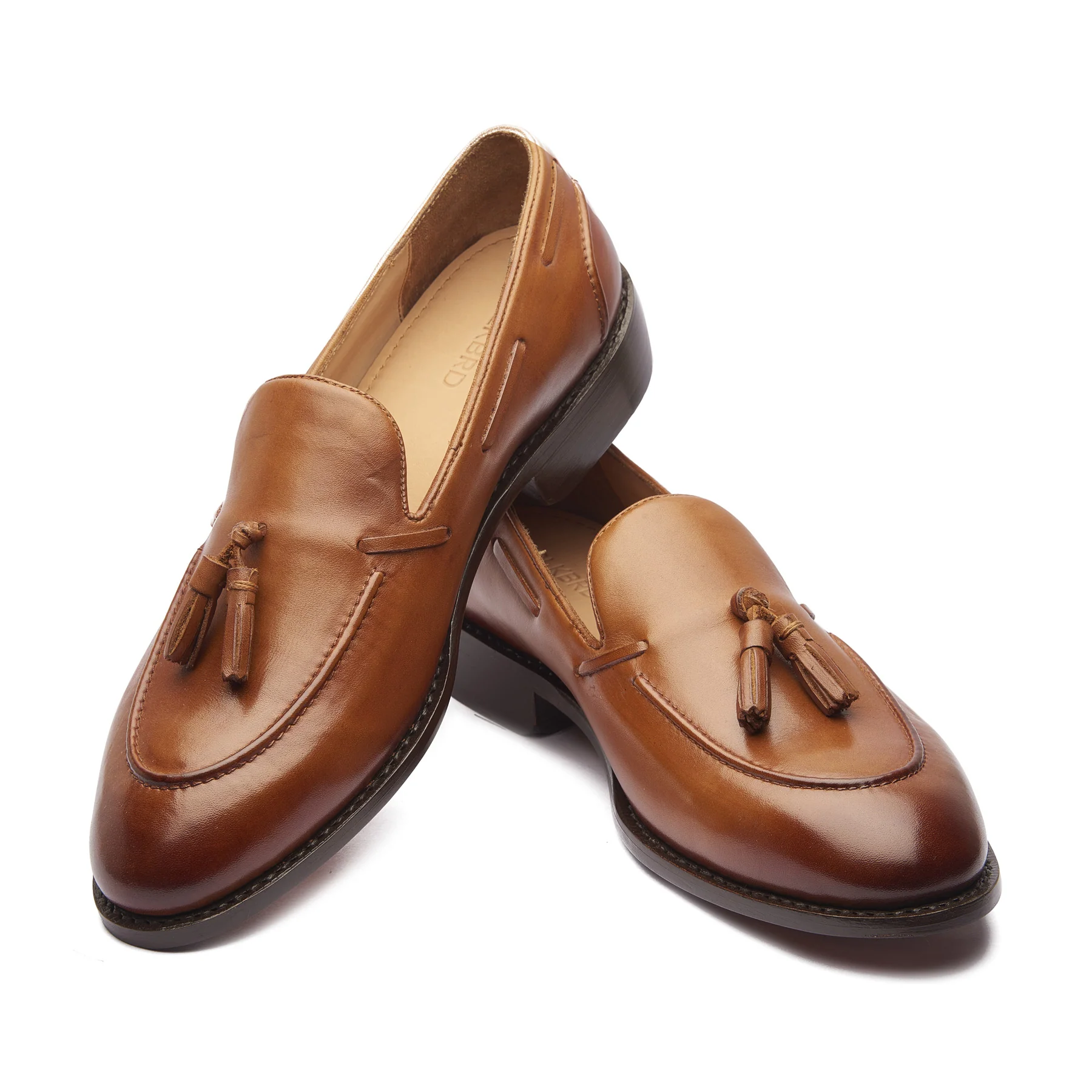 Royce, Tassel Loafer - Cognac | Hand Welted | Classics Collection - Image 4