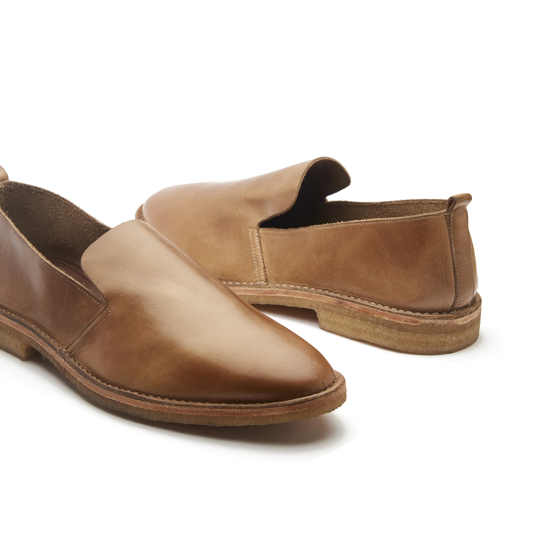Travers, All in One Slipon - Natural Chromexcel | Summer Classics - Image 3