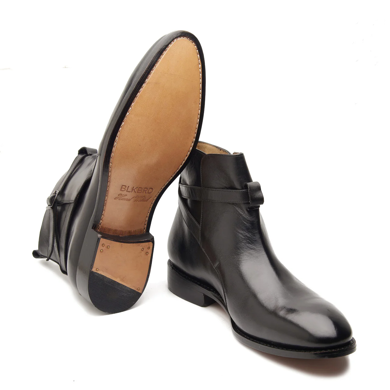 Umaid, Jodhpuri Boot - Black | Hand Welted | Classics Collection - Image 3